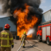 Fuerte incendio en Tlalnepantla: bomberos combaten fuego en empresa con pipas de diésel