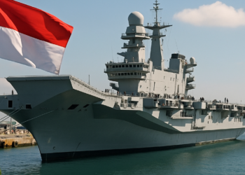 Indonesia recibió su primer portaaviones, un ex buque de guerra de la Armada italiana