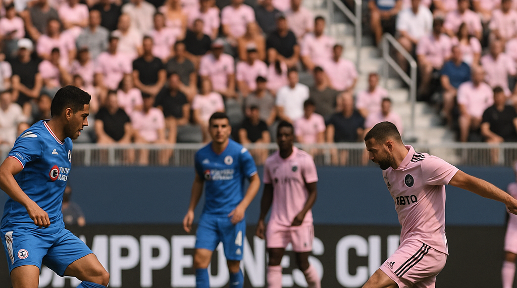 Se impone Inter Miami a Cruz Azul en la Campeones Cup