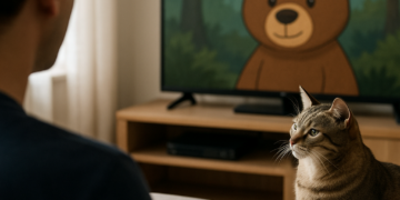 José Azeite ve la televisión y se enamora de su The Bear
