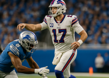 Embiste Josh Allen a los Lions en arranque de Semana 2