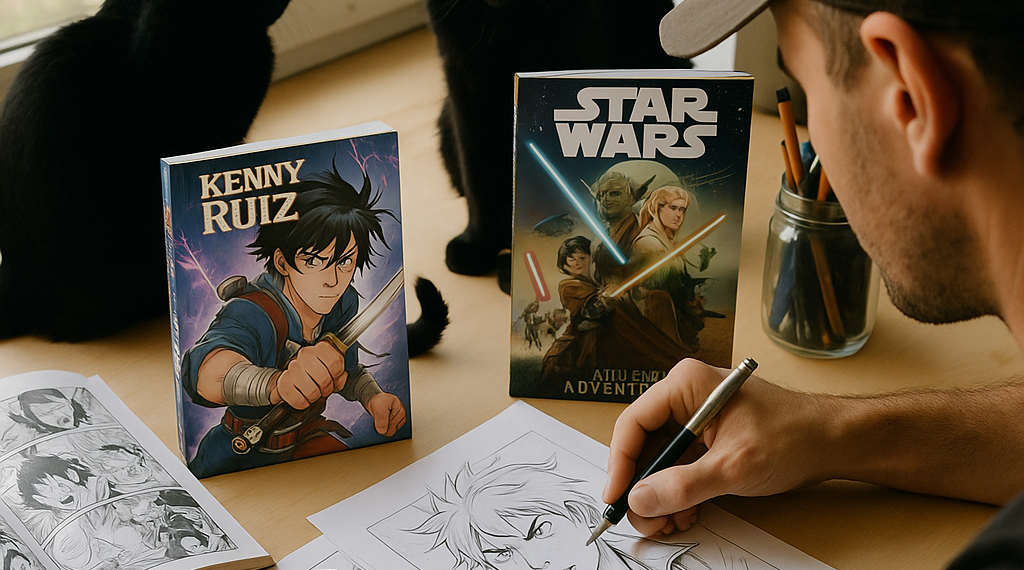 El nuevo hito de Kenny Ruiz: primer español en el manga japonés y, ahora, en crear una historia de ‘Star Wars’ | Cultura