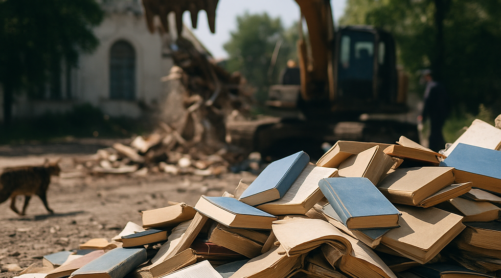 AI Is Destroying Millions of Books. What Will This Mean for Artists?
