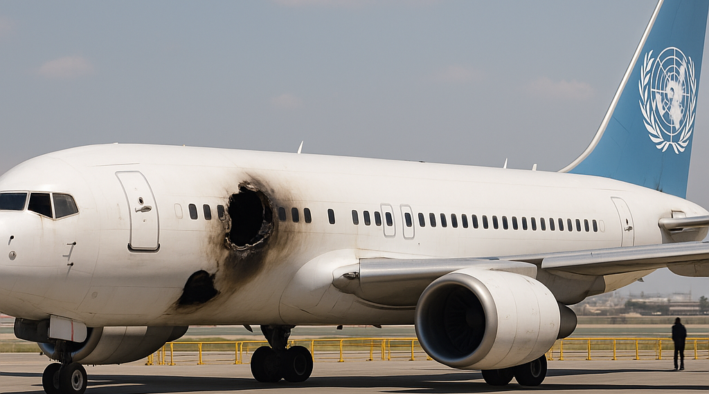 La ONU expresó su “profunda preocupación” por el ataque en un vuelo de Flydubai y destacó que se evitó una tragedia