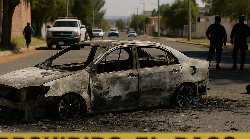 La noche que explotó un coche en Ojocaliente, Zacatecas