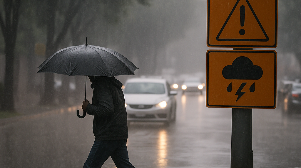 Lluvias ponen en alerta a toda la CDMX: tres alcaldías pasan a Naranja