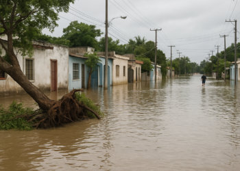 Lluvias dejan afectaciones en sur de Tamaulipas