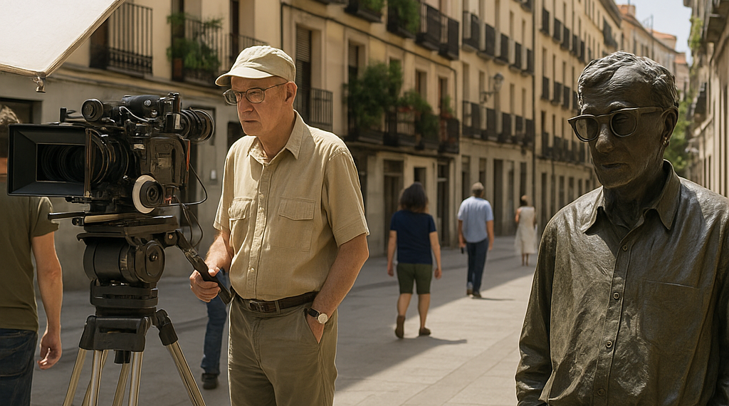 Todo lo que siempre quiso saber sobre el rodaje de Woody Allen en Madrid: “La ciudad le encanta, le gusta su luz, su ambiente”