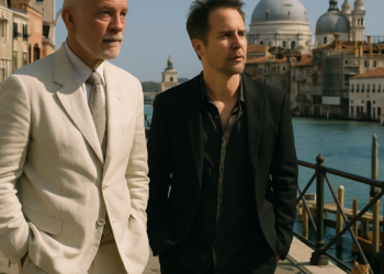 John Malkovich y Sam Rockwell entusiasman en Venecia con la tragicomedia melancólica de los espías-payasos de ‘Wild Horse Nine’
