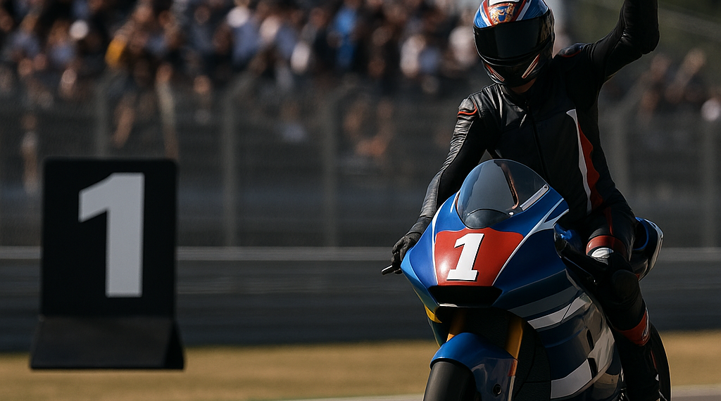Manu González da un golpe al título de Moto2