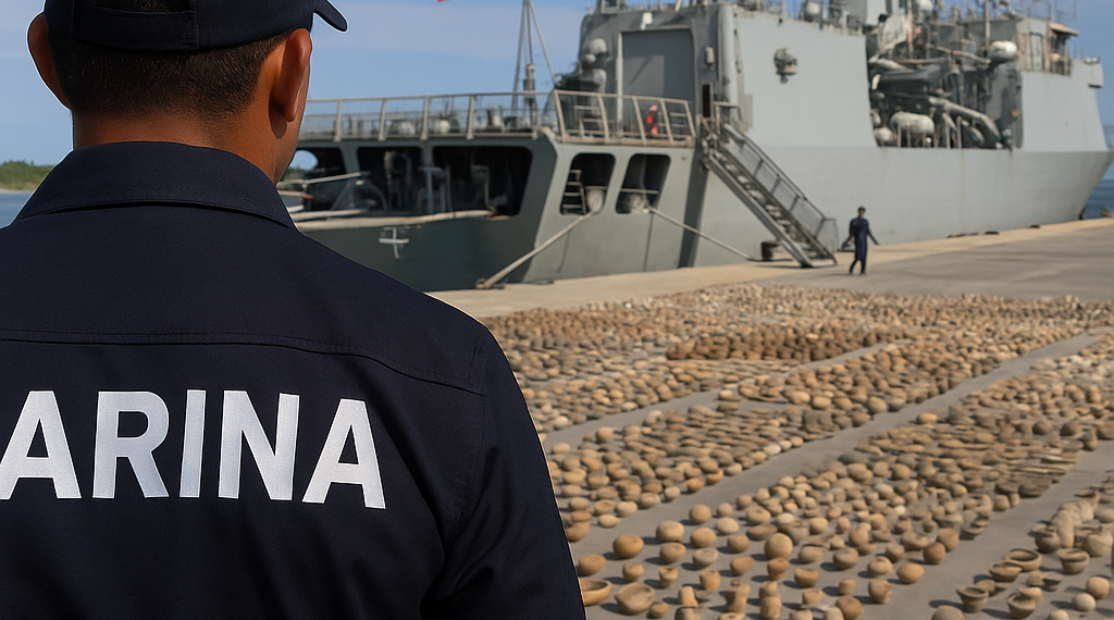 Despliega Marina casi 14 mil elementos por 'Polo'