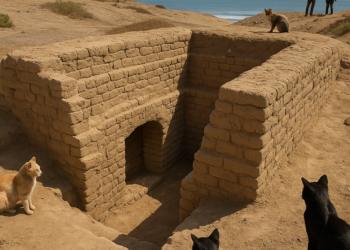 Ancient Mausoleum Discovered Along Peruvian Coast