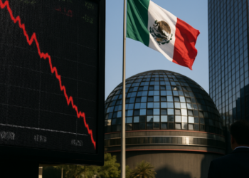 Bolsa mexicana cierra con resultados negativos y concluye la semana a la baja