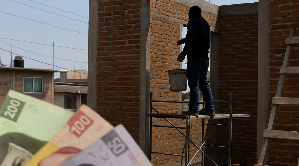 Mexicanos construyen su vivienda, pero el crédito sigue concentrado en comprarla