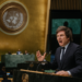 El presidente de argentina, Javier Milei, carga contra la ONU ante la Asamblea General: "Se convirtió en una organización inútil, que miró para otro lado con la causa de las Malvinas"