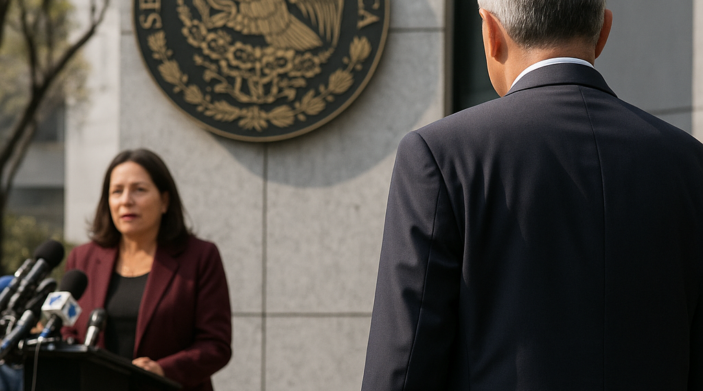 Notifica Morena salida de Inzunza de bancada en Senado