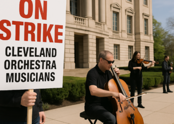Cleveland Orchestra musicians on strike