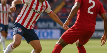 Necaxa cae ante Atlético de San Luis en el debut de Juan Reynoso