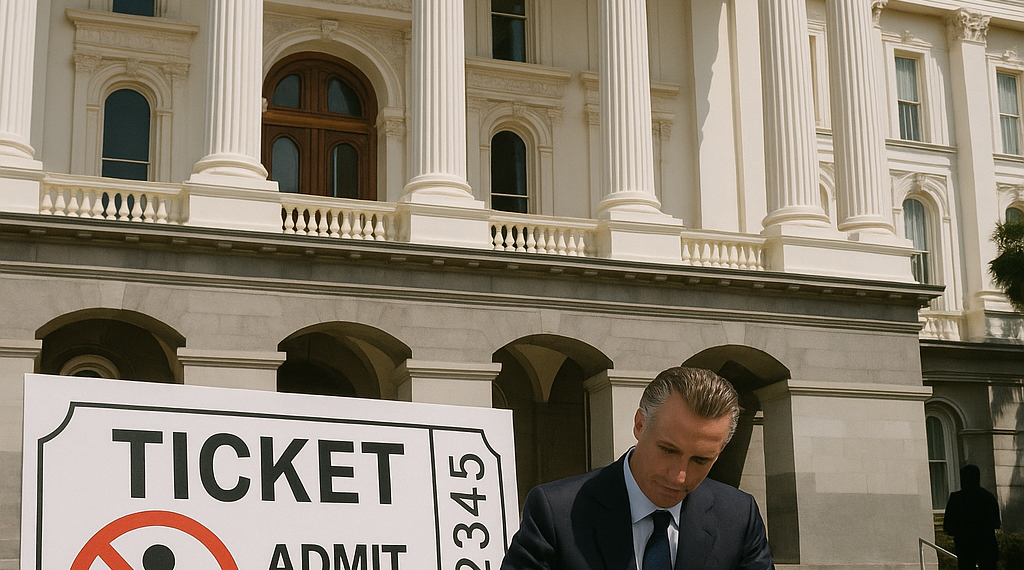 Newsom signs 'ghost ticket' ban, but critics say StubHub got a pass