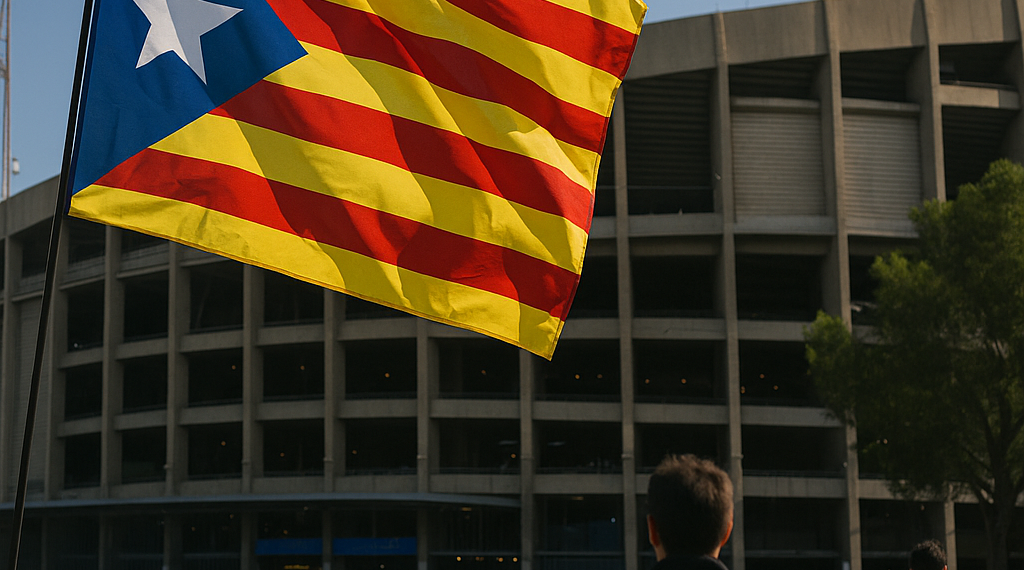Laporta: "No hacemos política con el Barça, pero sí país"