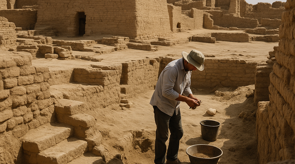 New Finds at an Ancient Egyptian Fort Include the Grave of a Horse