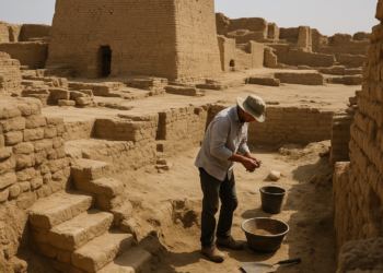 New Finds at an Ancient Egyptian Fort Include the Grave of a Horse