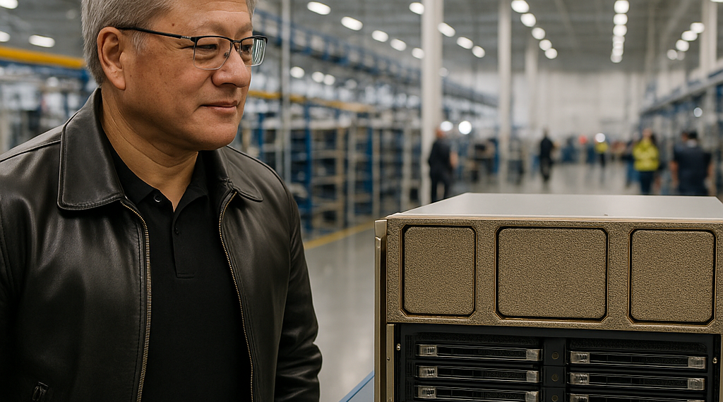 Supercomputadoras de Nvidia se construyen en México, destaca Jensen Huang