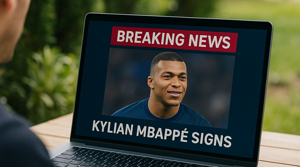 On anuncia el fichaje de Kylian Mbappé