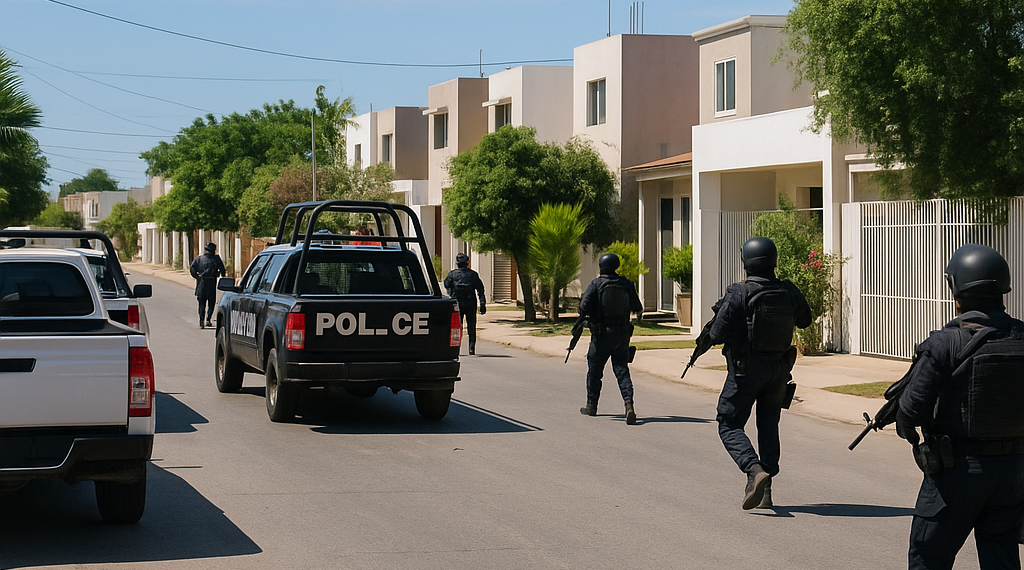 Arman operativo en fraccionamiento  donde vive Rocha Moya