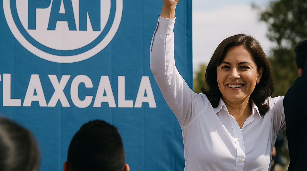 PAN designa a Miriam Martínez como abanderada en Tlaxcala