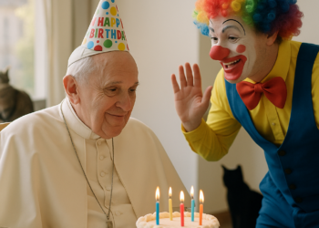 Pope Leo XIV Celebrates Birthday with JR Installation