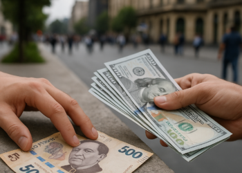 Peso mexicano cierra estable frente al dólar, pero termina su peor semana desde marzo