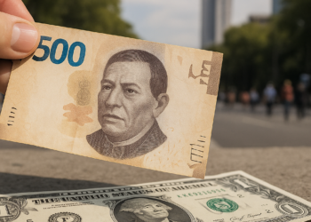Peso mexicano avanza ante un debilitamiento del dólar y tras cifras locales de inflación