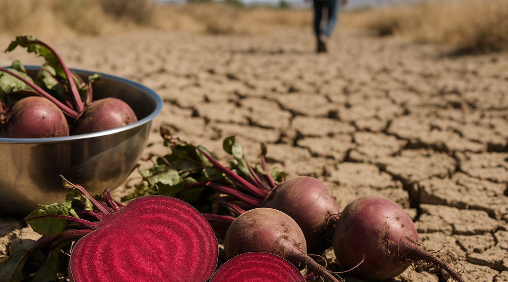 Cómo un pigmento presente en la remolacha favoreció la adaptación de plantas a ambientes secos