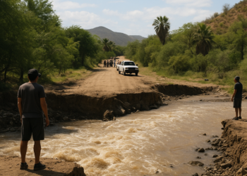 Deja 'Polo' comunidades incomunicadas y cortes viales en BCS