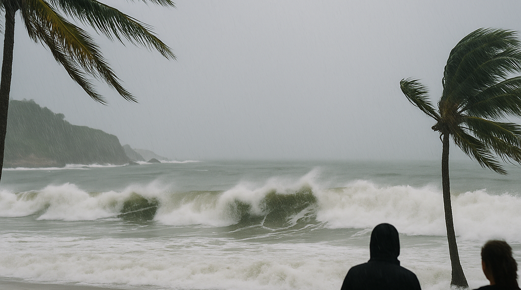 "Polo" se degrada a tormenta tropical tras su paso por Sonora con saldo blanco
