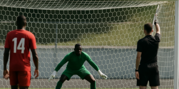 González Fuertes: "A la altura que tiene Ochieng la mano es penalti"