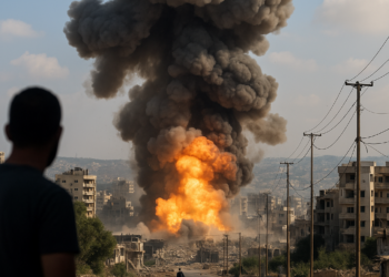 Fuertes explosiones en Líbano después de que Israel anunciara ataque contra túneles de Hezbolá