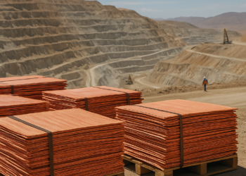 Precios del cobre tocan récord histórico por inquietudes sobre la producción