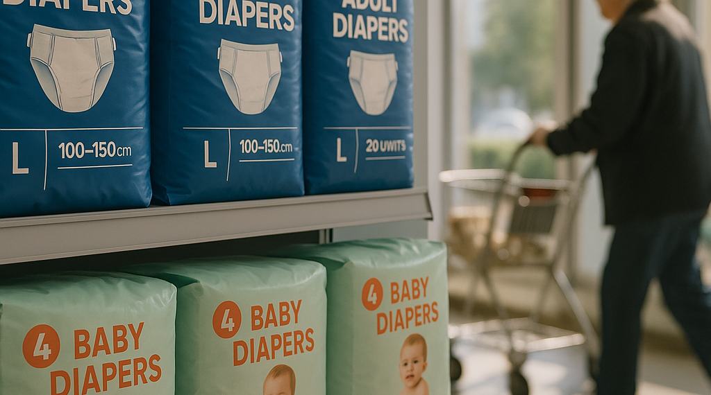 Quebec compra más pañales para adultos que para bebés: muertes por encima de nacimientos, farmacias en alerta y una campaña que vira hacia la familia