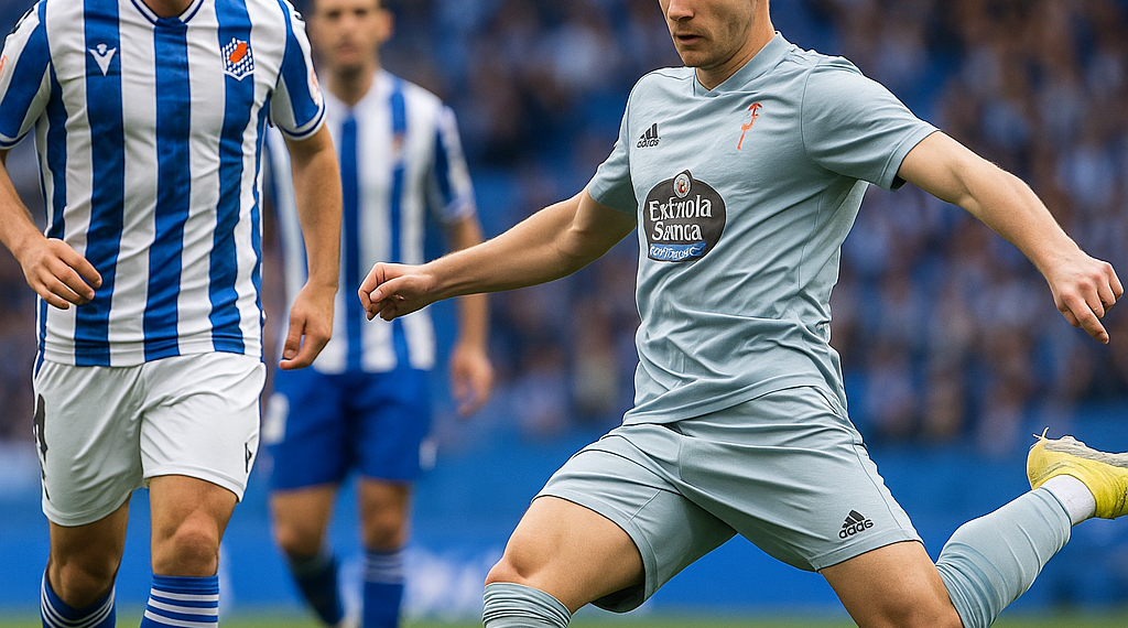 Radu firma el empate del Celta en Anoeta