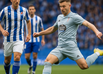 Radu firma el empate del Celta en Anoeta