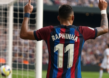 Raphinha, Pichichi de LaLiga tras marcar un ‘hat-trick’