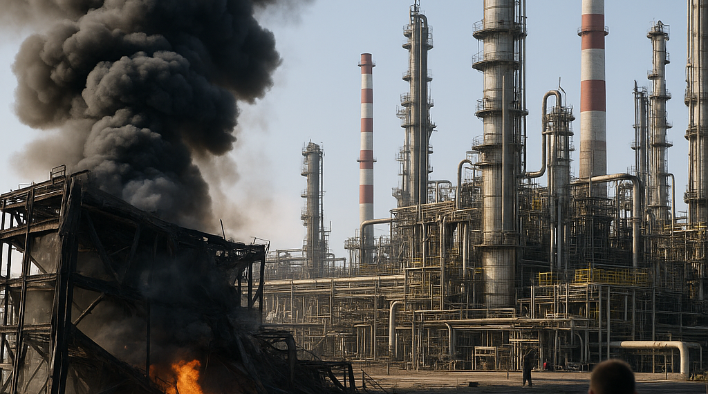Principal refinería de Moscú detiene su producción tras ataque con drones del domingo
