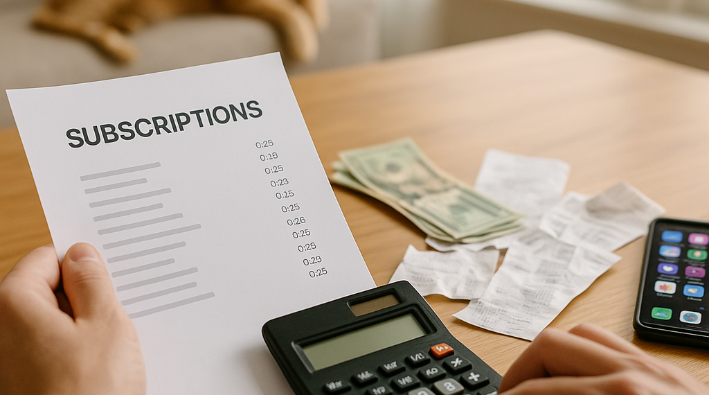 Suscripciones olvidadas y gastos hormiga: cómo hacer una auditoría financiera post-verano