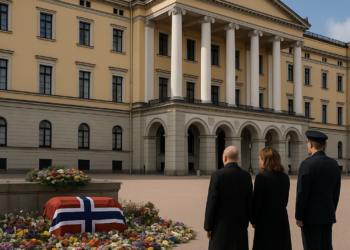 Monarcas de toda Europa se suman al último adiós de Noruega a Harald V