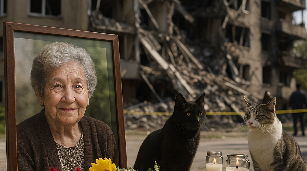 Honran a abuelita que salvó a su nieta en explosión de pipa