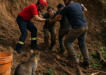 Rescatan vivas a otras 2 personas a 10 días de deslaves