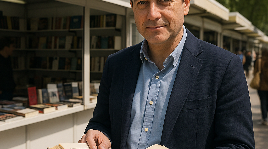 El escritor, editor y gestor Samuel Alonso, nuevo director de la Feria del Libro de Madrid