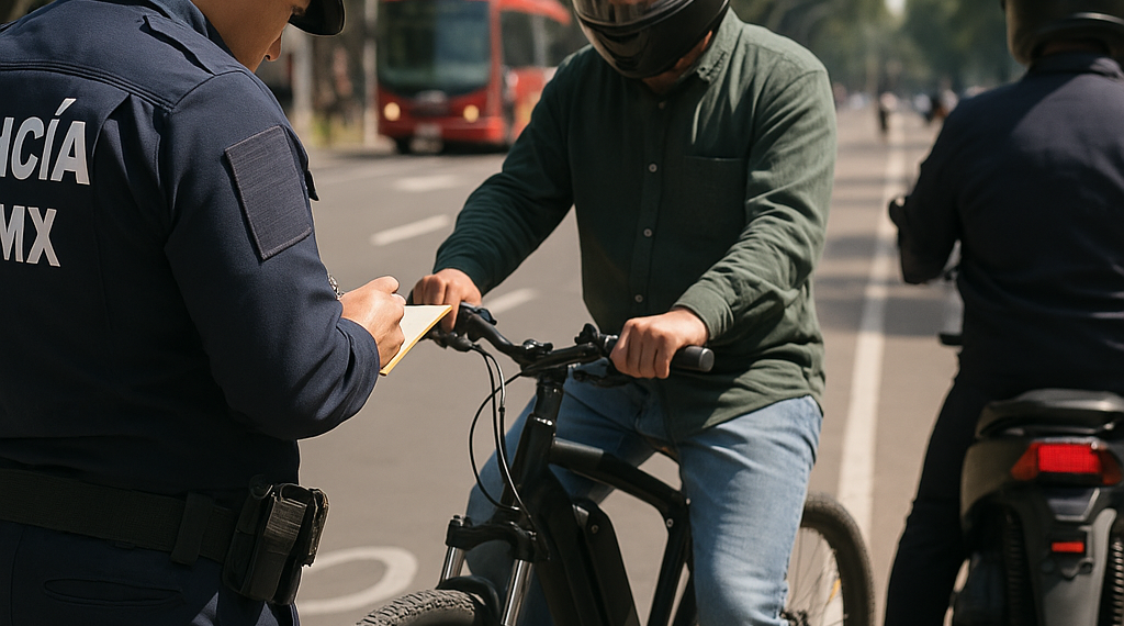Multas a bicis y motos eléctricas en CDMX desde el 20 de noviembre: así se emplacan y cuánto cuesta el trámite